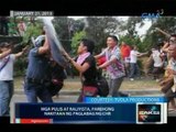 Saksi: CHR: Mga pulis at militante sa kilos-protesta sa NAPC, parehong may paglabag