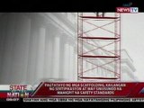 Pagtatayo ng mga scaffolding, kailangan ng sertipikasyon at mahigpit na safety standards