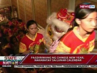 SONA: Pagdiriwang ng Chinese New Year, nakabatay sa lunar calendar