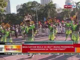 BT: Mga sayaw mula sa iba't ibang probinsya, nasaksihan sa 'Sayaw Pinoy' sa Luneta