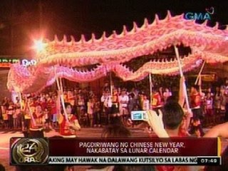 24 Oras: Pagdiriwang ng Chinese New Year, nakabatay sa Lunar Calendar
