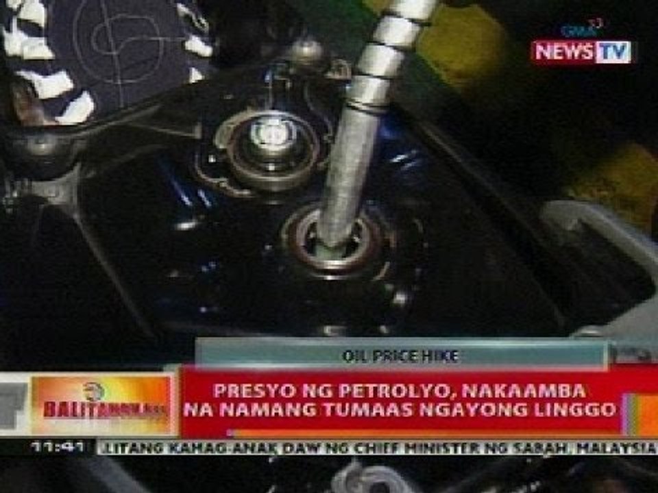BT: Presyo na petrolyo, nakaamba na namang tumaas ngayong linggo