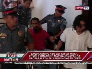 SONA: 2 Pilipinong TV crew na binihag ng Abu Sayyaf, pinakawalan matapos ang halos 8 buwan