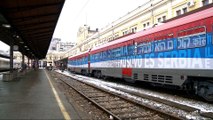 'Provocative' Serbian train halted at Kosovo border