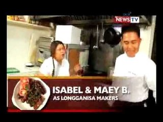 Day Off: Isabel and Maey B as Longganisa Makers