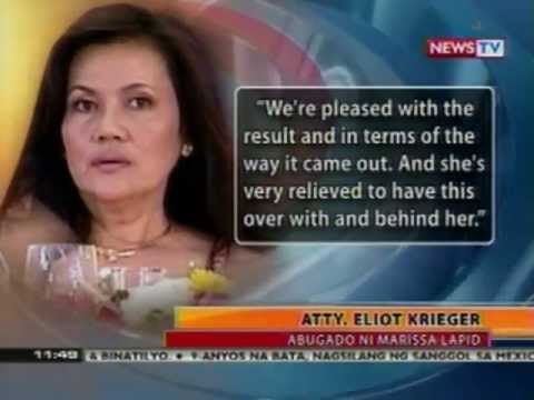 BT: Misis ni Sen. Lapid, isasailalim sa 3-year probation kaugnay sa kasong cash smuggling sa Amerika