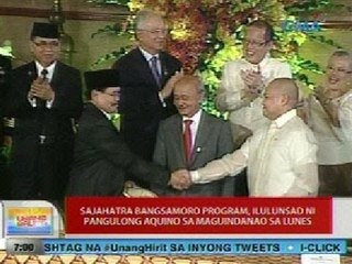 UB: Sajahatra Bangsamoro Program, ilulunsad ni PNoy sa Maguindanao sa Lunes