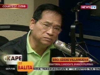 KB: Bro. Eddie Villanueva, sumalang sa 'Ikaw na ba?' ng DZBB