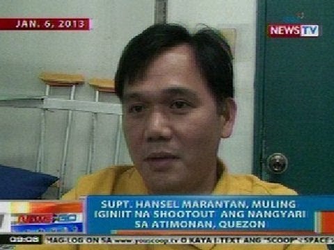 NTG: Marantan, muling iginiit na shootout ang nangyari sa Atimonan, Quezon