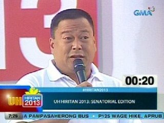 UH: UH Hiritan 2013 | Feb. 7: Estrada, Pimentel, Poe, Villanueva (Round 2)
