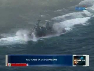 Saksi: Salvage plan sa USS Guardian, aprubado na ng Tubbataha Management Board