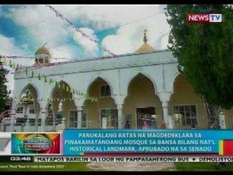 BP: Pinakamatandang mosque sa bansa, gustong gawing nat'l historical landmark