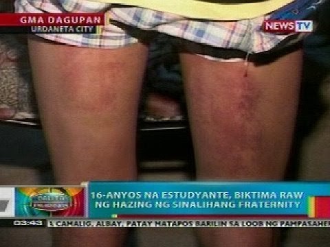 BP: 16-anyos na estudyante sa Urdaneta, biktima raw ng hazing ng sinalihang fraternity