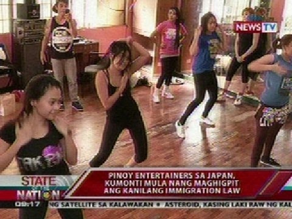SONA: Pinoy entertainers sa Japan, kumonti mula nang maghigpit ang kanilang immigration law