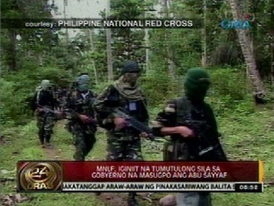 24 Oras: Bakbakan ng MNLF at Abu Sayyaf, pinaiimbestigahan ng Malacañang