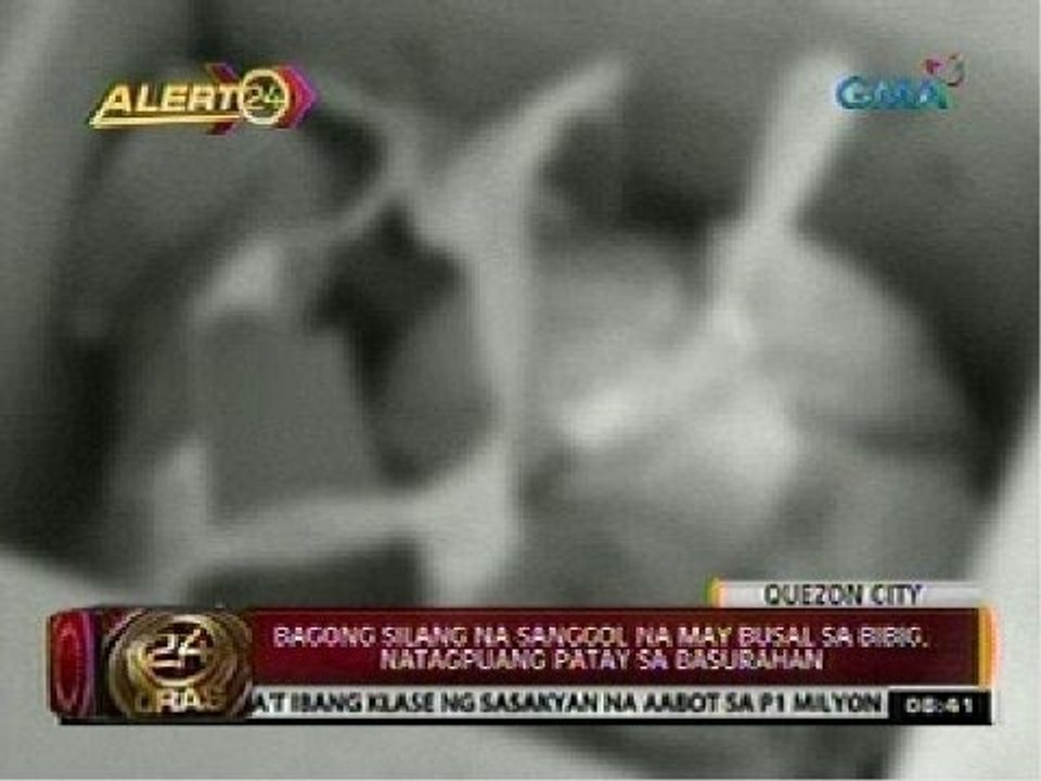 24 Oras: Bagong silang na sanggol na may busal sa bibig, natagpuang patay sa basurahan