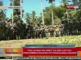 BT: Pag-atake ng MNLF sa Abu Sayyaf, pinaiimbestigahan ni PNoy