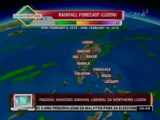 24 Oras: PAGASA: Hanging Amihan, umiiral sa Northern Luzon
