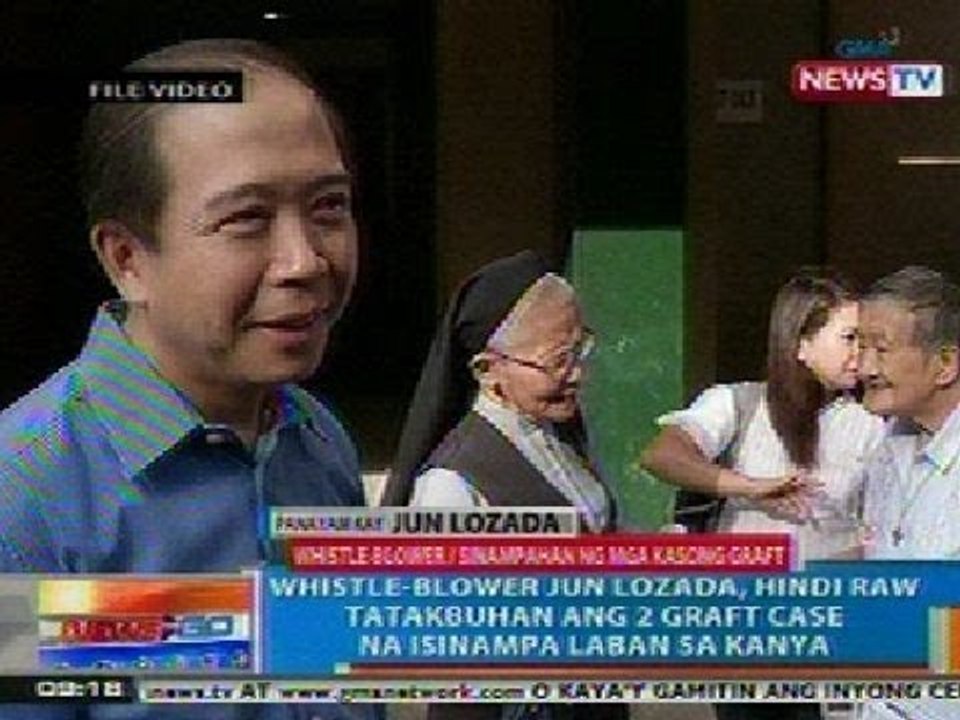 NTG: Panayam kay Jun Lozada kaugnay sa 2 graft case na isinampa laban sa kanya