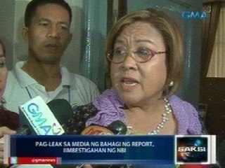 Pag-leak sa media ng bahagi ng NBI report sa Atimonan encounter, pinaiimbestigahan