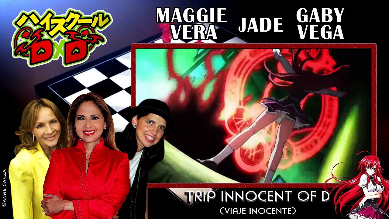 Highschool DxD - Trip Innocent D CON FONDO DE IMAGEN