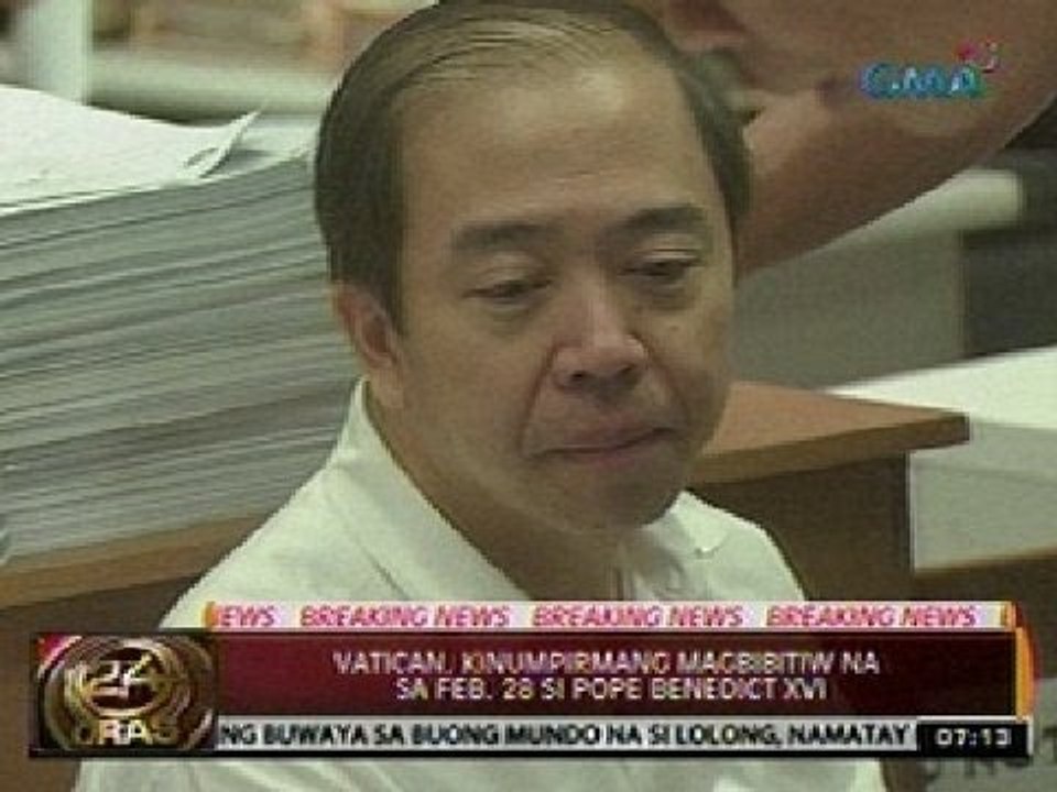 24 Oras:  Jun Lozada, sumuko at nagpiyansa para sa kasong graft sa Sandiganbayan