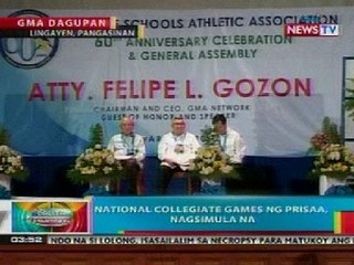 BP: GMA Network, napili bilang official media partner ng PRISAA Nat'l collegiate games
