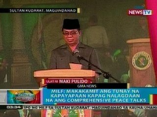 BP: 'Sajahatra Bangsamoro', inilunsad sa Sultan Kudarat, Maguindanao