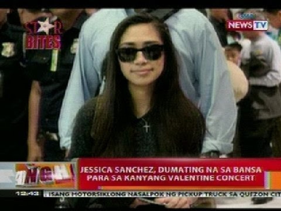 BT: Jessica Sanchez, dumating na sa bansa para sa Valentine concert