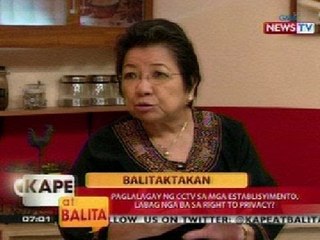 KB: Balitaktakan: Paggamit ng CCTV, labag nga ba sa Right to Privacy? (Part 2)