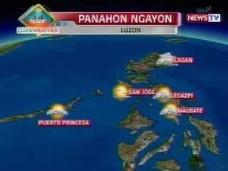 BT: Weather update as of 12:00 p.m. (Feb 12, 2013)