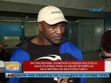 UB: Dating boxing champion Evander Holyfield, nasa Pilipinas