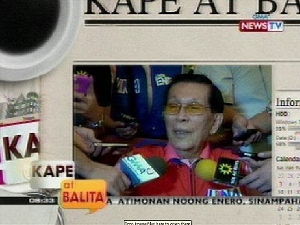 Sen. Pres. Juan Ponce Enrile, binatikos kaugnay sa kanyang autobiography