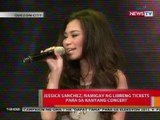 BT: Jessica Sanchez, namigay ng libreng tickets para sa concert