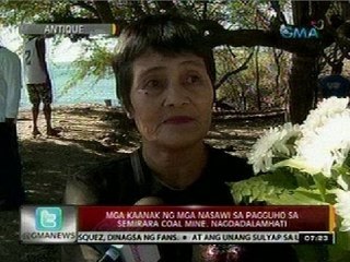 24 Oras: Mga kaanak ng mga nasawi sa pagguho sa Semirara Coal Mine, nagdadalamhati