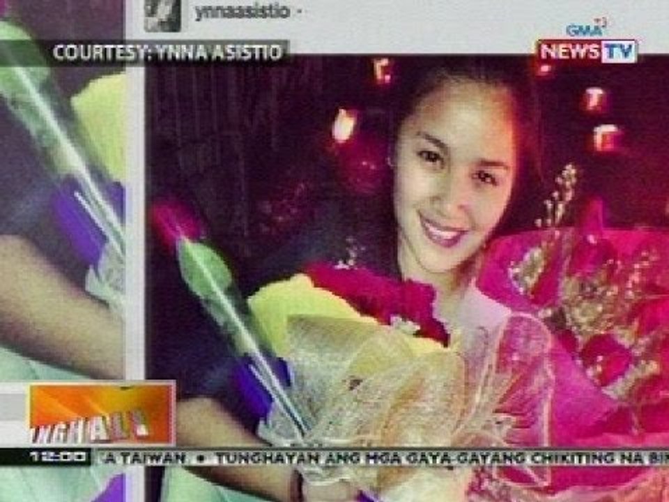 BT: Ynna Asistio, natuwa sa Valentine's surprise ng boyfriend na si Mark Herras