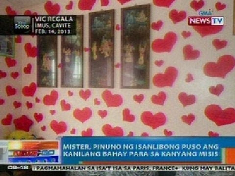 NTG: Mister, pinuno ng isanlibong puso ang kanilang bahay para sa kanyang misis