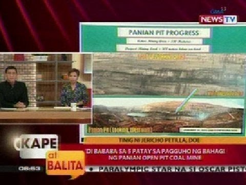KB: Balitaktakan: Panayam kay DOE Sec. Petilla kaugnay sa pagguho sa Panian open pit coal mine
