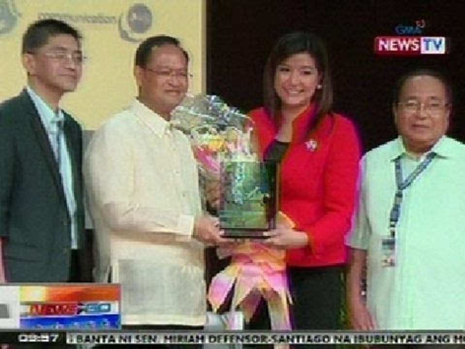 NTG: Adamson University Media Award for 2013, ginawad kay Kara David