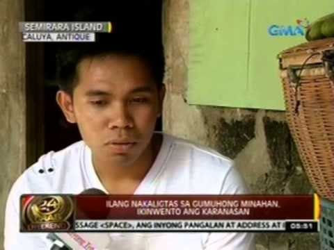 24 Oras: Ilang nakaligtas sa gumuhong minahan, ikinwento ang karanasan