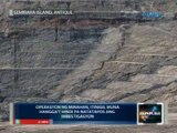 Saksi: Search and retrieval ops sa limang nawawalang minero sa Semirara, itinigil muna