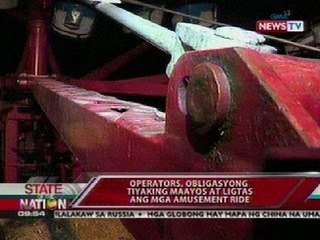 SONA: Operators, obligasyong tiyaking maayos at ligtas ang mga amusement ride