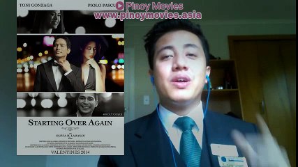 Reaction to Starting Over Again: Filipino Movie Trailer | www.pinoymovies.asia