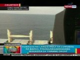 BP: Tumagas na langis sa lumubog na barko sa Pangasinan, maaring makasira sa yamang dagat