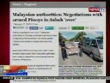 NTG: Malaysian authorities: Negotiations with armed Pinoys in Sabah 'over'