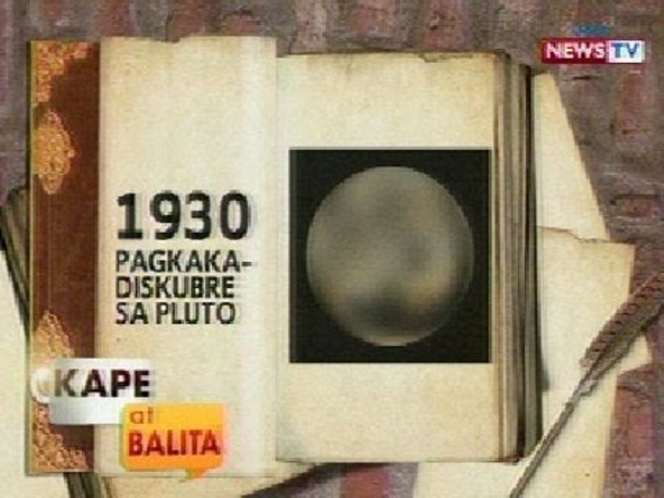 KB: Panghimagas: 1930: Pagkakadiskubre sa Pluto