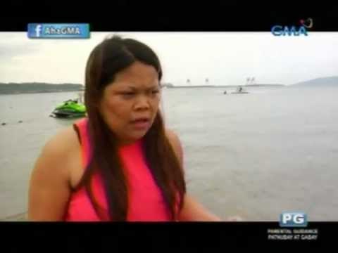 Si Maey B., napalipad nang 'di oras sa Flyboard sa Subic