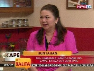 KB: Huntahan: FDA, nagbabala laban sa pagbili ng gamot sa mga sari-sari store (Part 1)