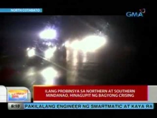 UB: Ilang probinsya sa Northern and Southern Mindanao, hinagupit ng bagyong Crising