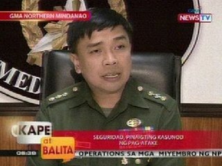 KB: Seguridad, pinaigting kasunod ng pag-atake ng NPA sa Bukidnon